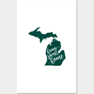 Michigan: Home Sweet Home Michigan State Edition Posters and Art